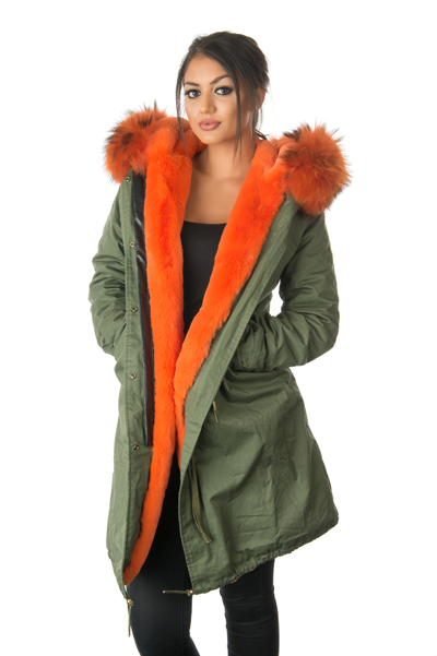 womens fur parka coat