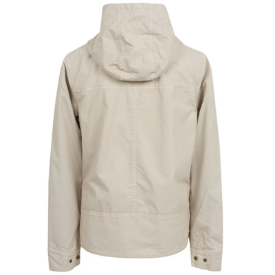 cement hooded cotton jacket