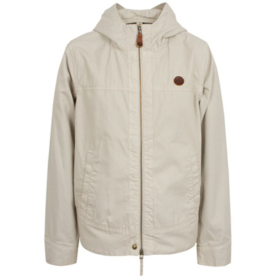 pretty green cement hooded jacket