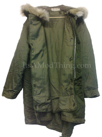 The Original M-1951 Fishtail Parka As Worn By Mods In The 1960's